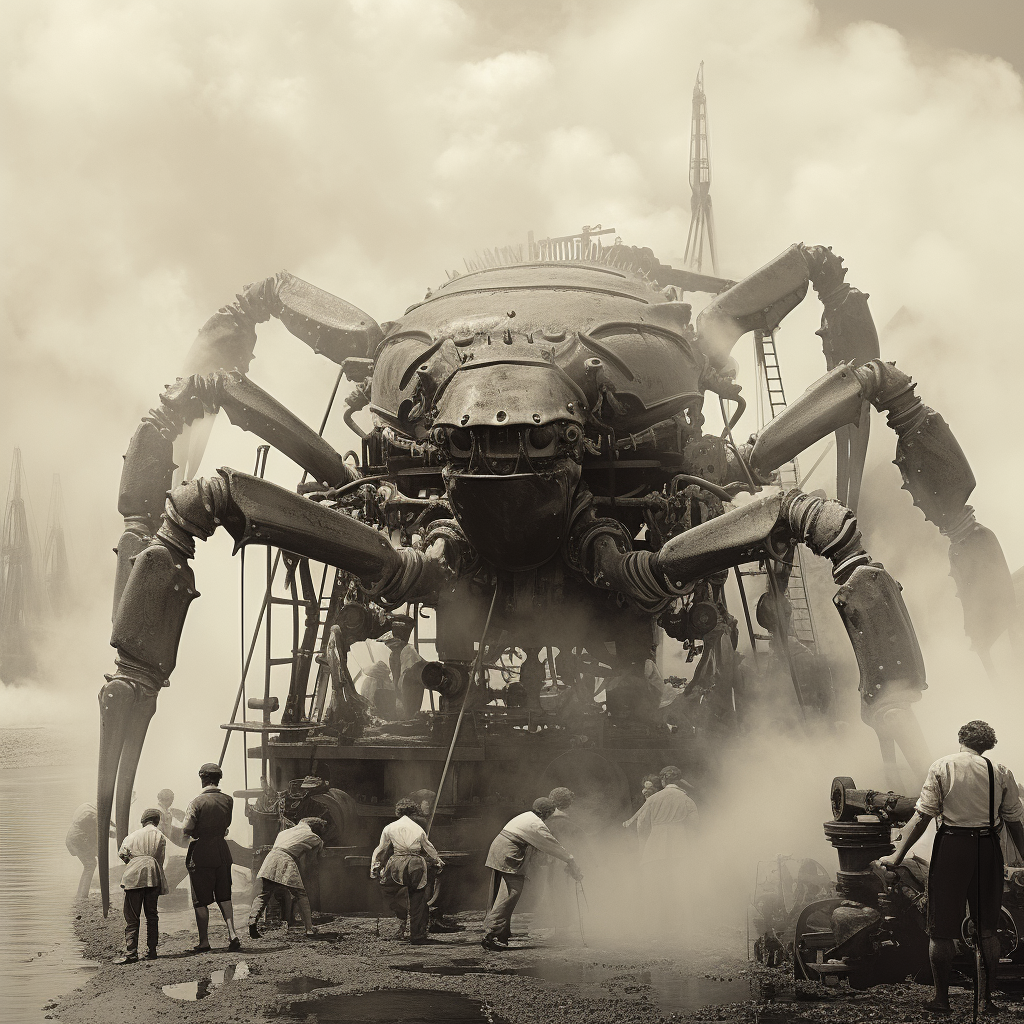 Steam engine era crab conspiracy